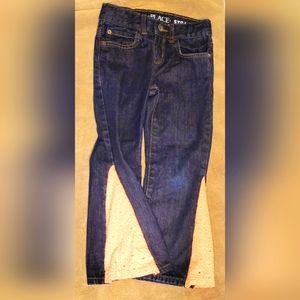 Custom Bell Bottom Jeans. Children's Place, girls size 6, adjustable waist.